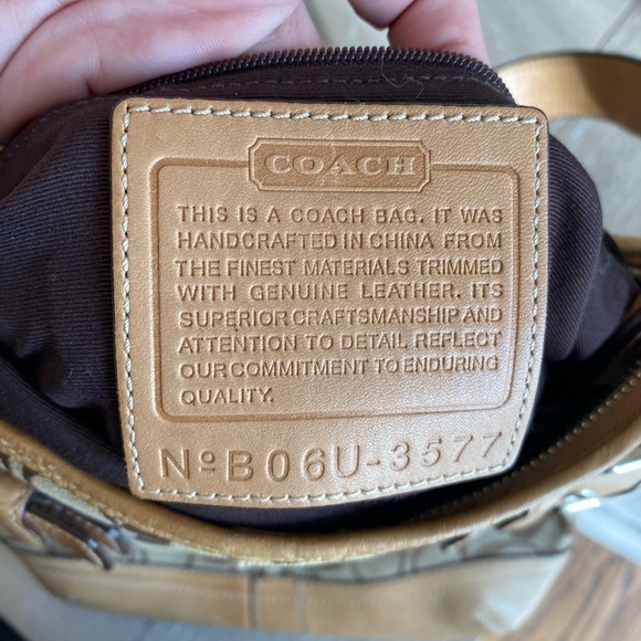 Authentic Coach Handbag - Picture 3 of 6